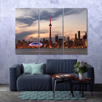 Toronto office wall pictures