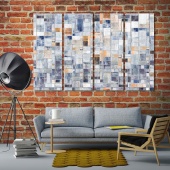 grunge wall abstract painting canvas prints