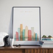 Los Angeles wall art print, ‎California picture for wall