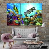 tropical fish artwork
