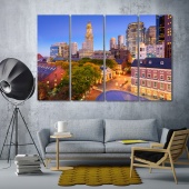 Boston wall decor and home accents, Massachusetts art on wall