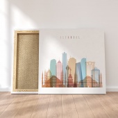 Istanbul canvas art, Turkey wall decorations for bedroom
