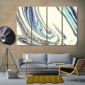 Original abstract artistic prints on canvas, modern abstract decor
