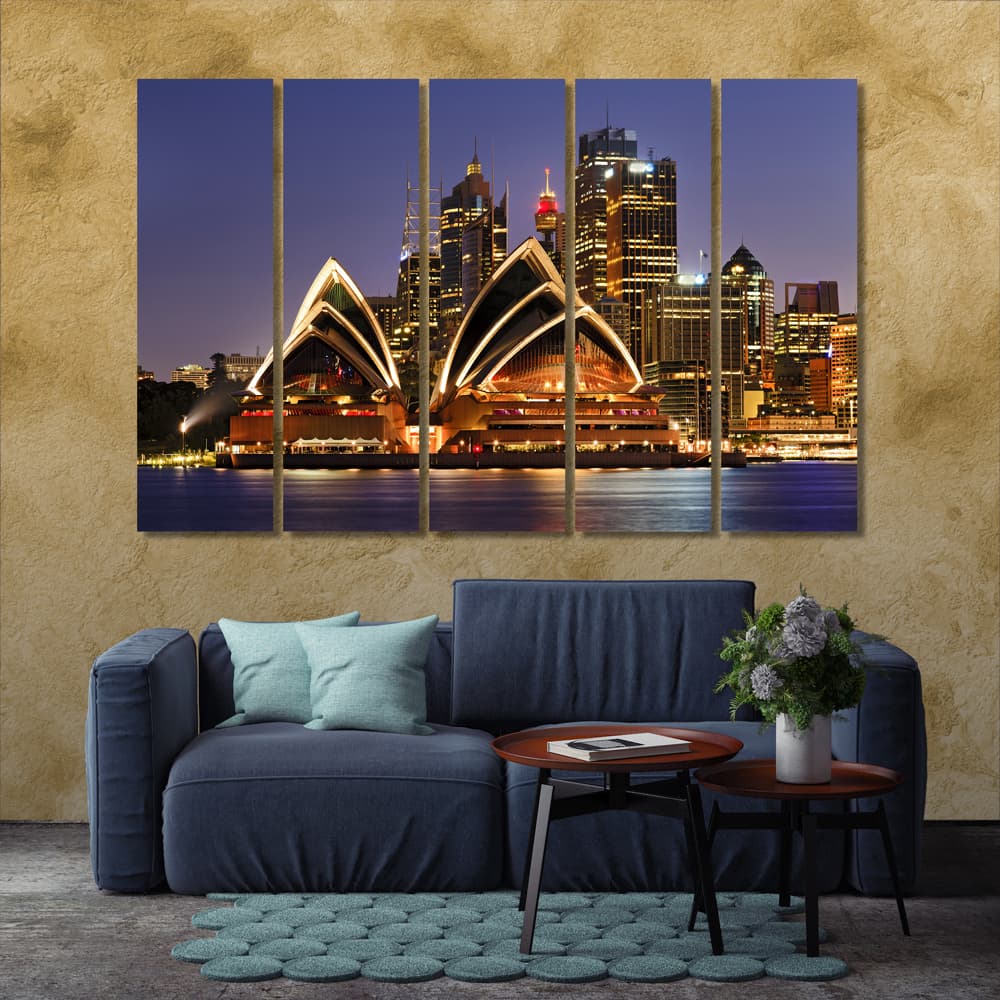 Sydney wall art canvas Australia Opera House art pictures