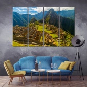 Machu Picchu beautiful mountain landscape