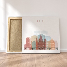 Mainz canvas artwork, Germany wall art for kitchen decoration