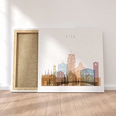 Pisa canvas wall decor, ‎Italy cool artwork for living room