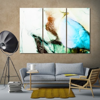 Marble effect abstract art