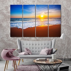 Sunset and sea pictures