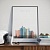 Cape Town wall decor poster, South Africa city wall art