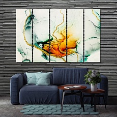 Trendy abstract artwork large contemporary wall art