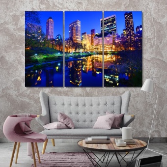Central Park in New York City wall art
