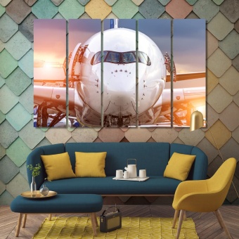 Aircraft modern contemporary wall art