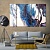 Colorful abstract painting decorations