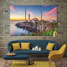 Maine large wall paintings