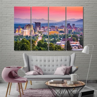 Asheville wall decor paintings