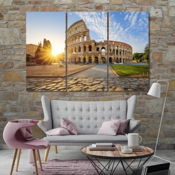 Colosseum in Rome contemporary wall decor