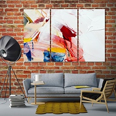 Colorful picture wall oil paintings, oil abstract print canvas art