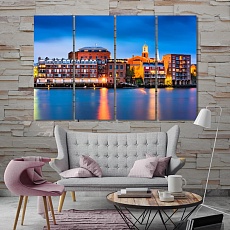 Portsmouth living room artwork, New Hampshire pictures wall art