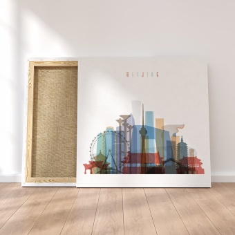 Beijing canvas wall pictures, China print canvas art